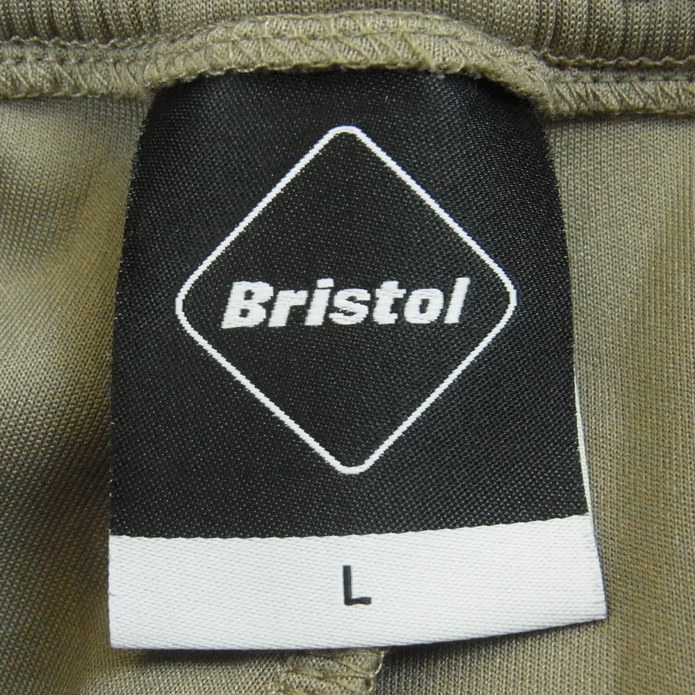 F.C.R.B. エフシーアールビー 22SS FCRB-220003 PDK PANTS トラック ジャージ イージー パンツ グレイッシュベージュ系 L【中古】