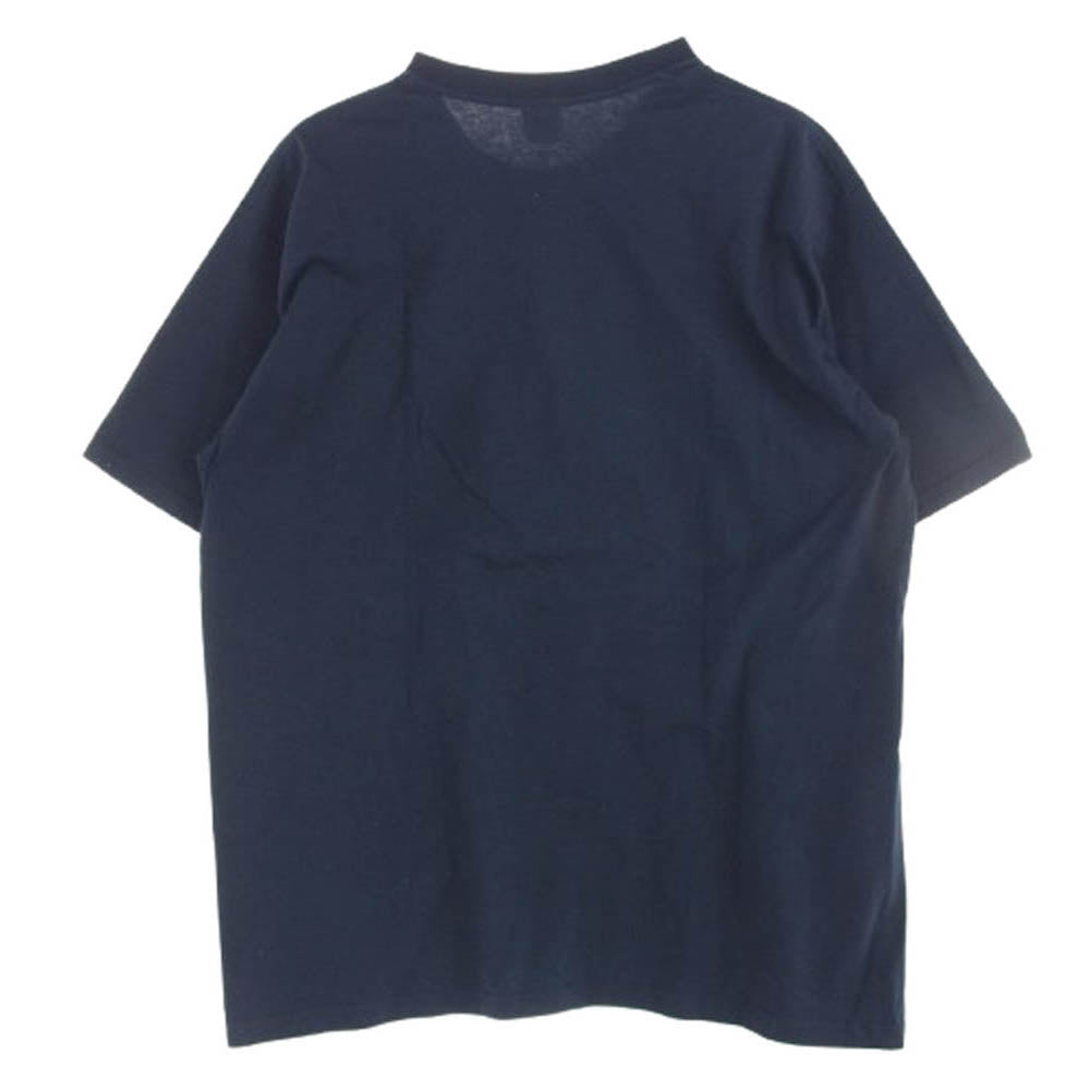 Supreme シュプリーム 23AW Mont Blanc Tee モンブラン ロゴプリント 半袖 Tシャツ ネイビー系 XL【中古】