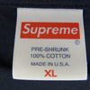 Supreme シュプリーム 23AW Mont Blanc Tee モンブラン ロゴプリント 半袖 Tシャツ ネイビー系 XL【中古】