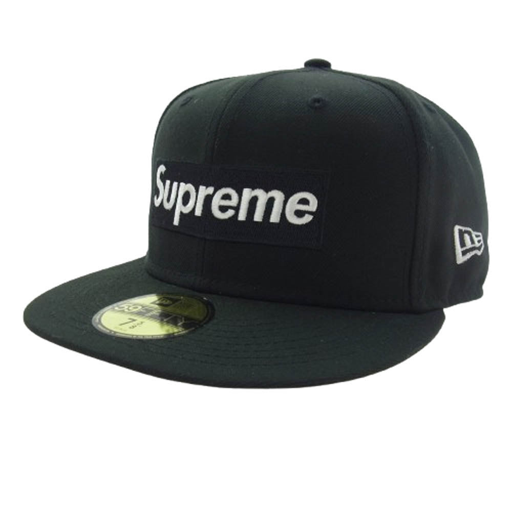 Supreme シュプリーム Money Box Logo New Era マネー ボックス ロゴ ニューエラ キャップ 帽子 ブラック系【美品】【中古】