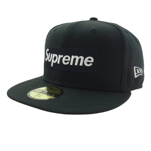 Supreme シュプリーム Money Box Logo New Era マネー ボックス ロゴ ニューエラ キャップ 帽子 ブラック系【美品】【中古】