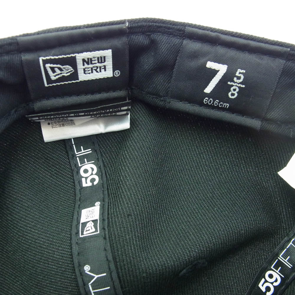 Supreme シュプリーム Money Box Logo New Era マネー ボックス ロゴ ニューエラ キャップ 帽子 ブラック系【美品】【中古】