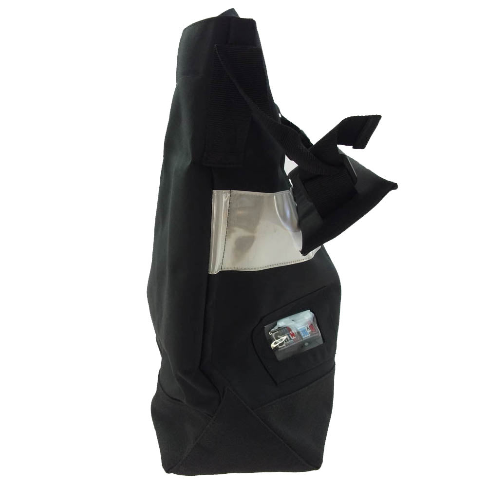 SAINT MICHAEL セントマイケル SM-A23-0000-062 Large Tote Bag ナイロン トートバック ラージ ブラック系【美品】【中古】