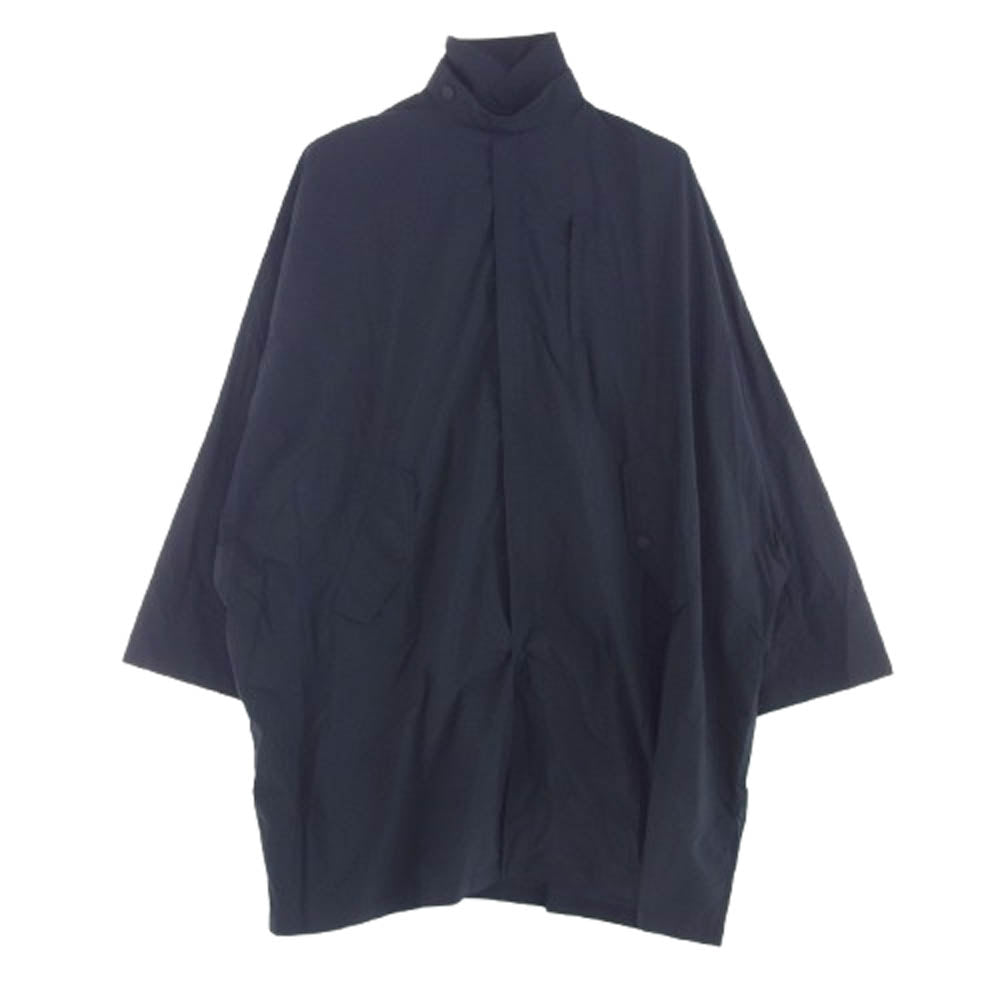 MAISON MARGIELA メゾンマルジェラ 25SS S51AH0139 1ライン Nylon Coat 900 四つタグ ドルマンスリーブ ナイロンコート ダークネイビー系 M【新古品】【未使用】【中古】