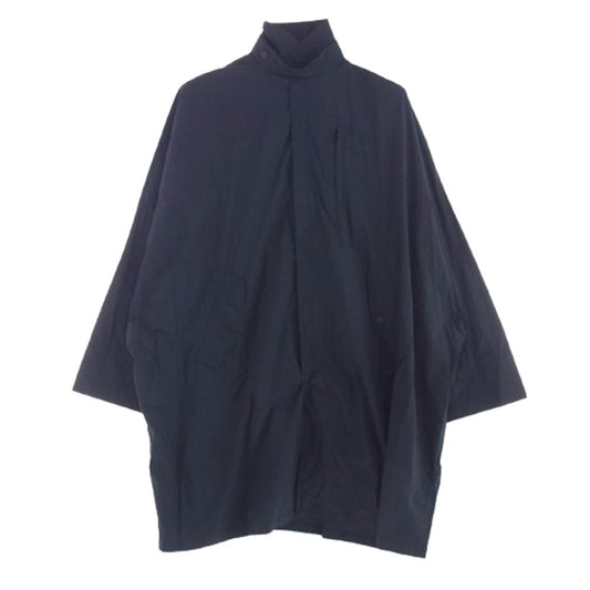 MAISON MARGIELA メゾンマルジェラ 25SS S51AH0139 1ライン Nylon Coat 900 四つタグ ドルマンスリーブ ナイロンコート ダークネイビー系 M【新古品】【未使用】【中古】