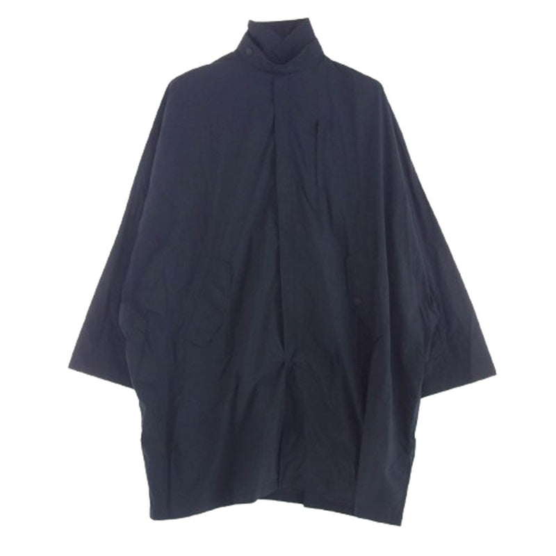 MAISON MARGIELA メゾンマルジェラ 25SS S51AH0139 1ライン Nylon Coat 900 四つタグ ドルマンスリーブ ナイロンコート ダークネイビー系 M【新古品】【未使用】【中古】