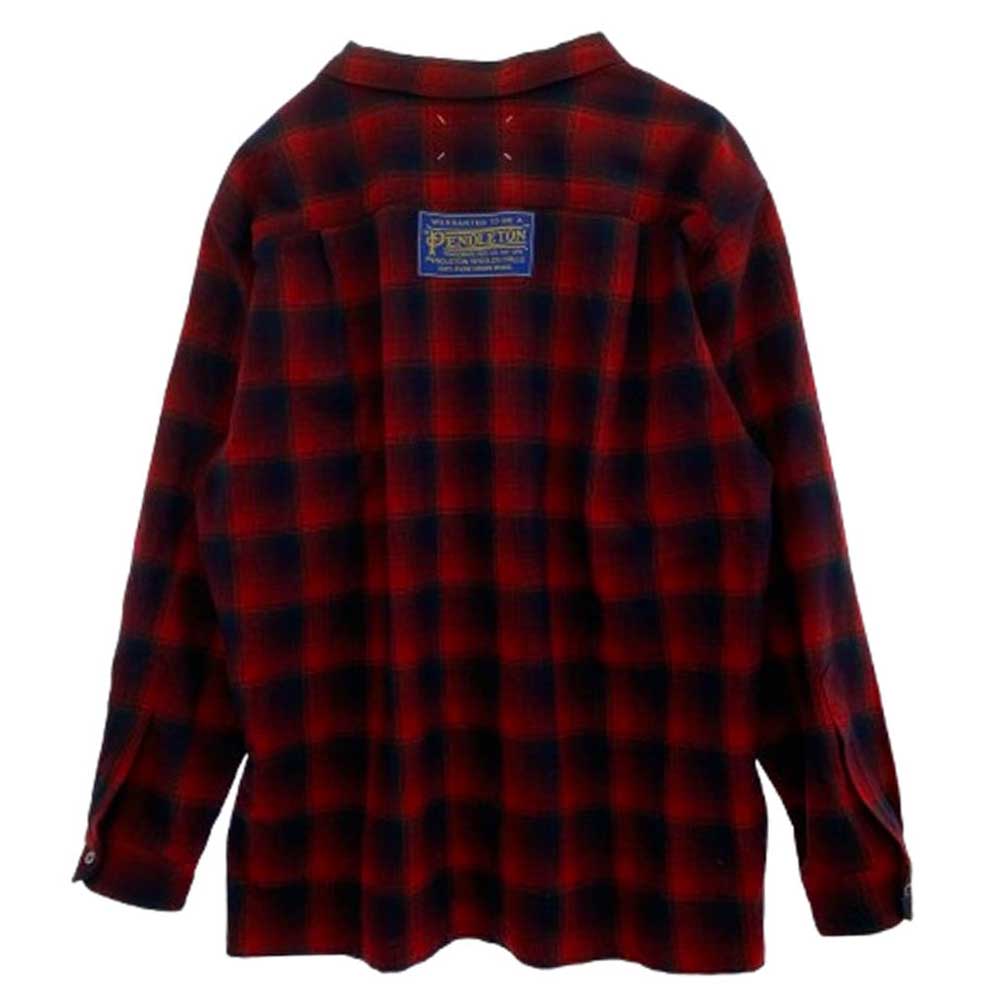 MAISON MARGIELA メゾンマルジェラ 23AW S67DT0010 × PENDLETON ペン