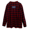 MAISON MARGIELA メゾンマルジェラ 23AW S67DT0010 × PENDLETON ペンドルトン 四つタグ オーバーサイズ チェック オープンカラー 長袖 シャツ レッド系 48【新古品】【未使用】【中古】