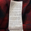 MAISON MARGIELA メゾンマルジェラ 23AW S67DT0010 × PENDLETON ペンドルトン 四つタグ オーバーサイズ チェック オープンカラー 長袖 シャツ レッド系 48【新古品】【未使用】【中古】