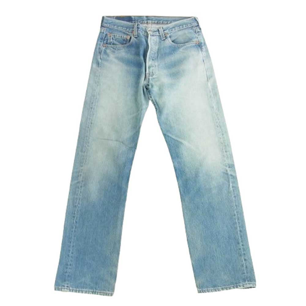 Levi's リーバイス USA製 90s 501 ボタン裏刻印501 デニム パンツ インディゴブルー系 W32【中古】