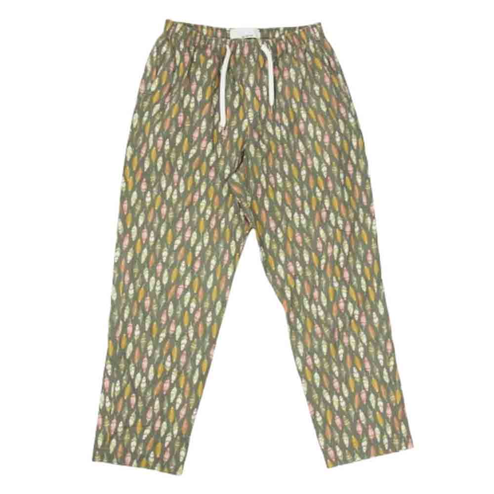 セラー ドアー ドローコード 総柄 パンツ カーキ系 48【中古】