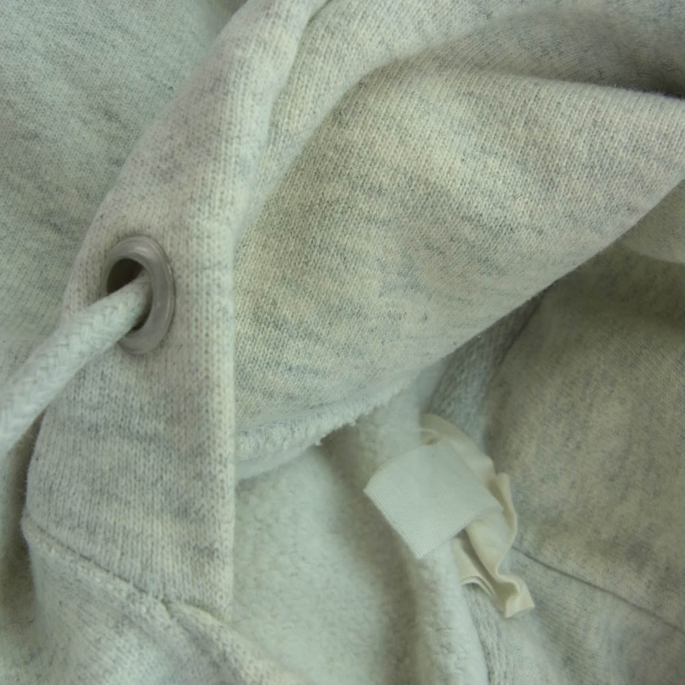 Champion チャンピオン 青タグ 復刻 REVERSE WEAVE リバースウィーブ カレッジ プリント パーカー グレー系 JPN/L【中古】