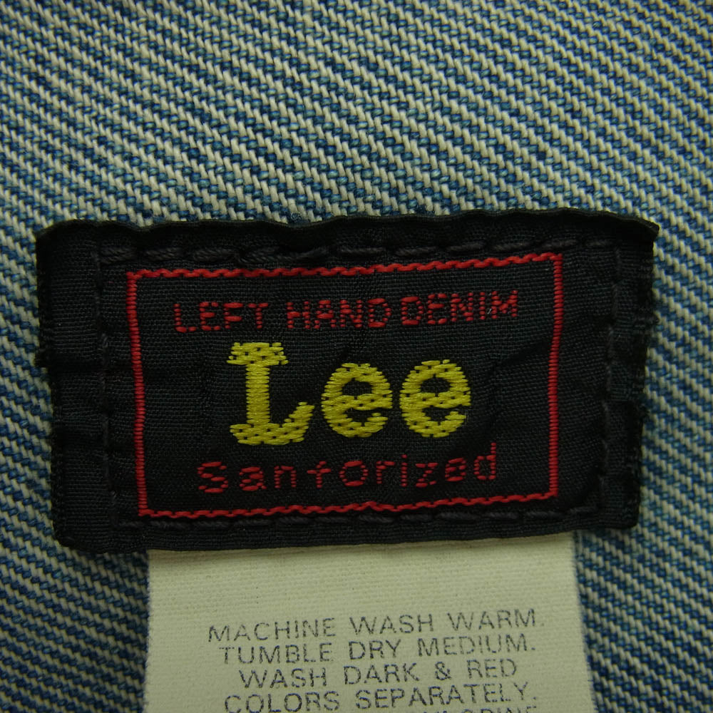 Lee リー 0411 デニム ジャケット インディゴブルー系 S【中古】