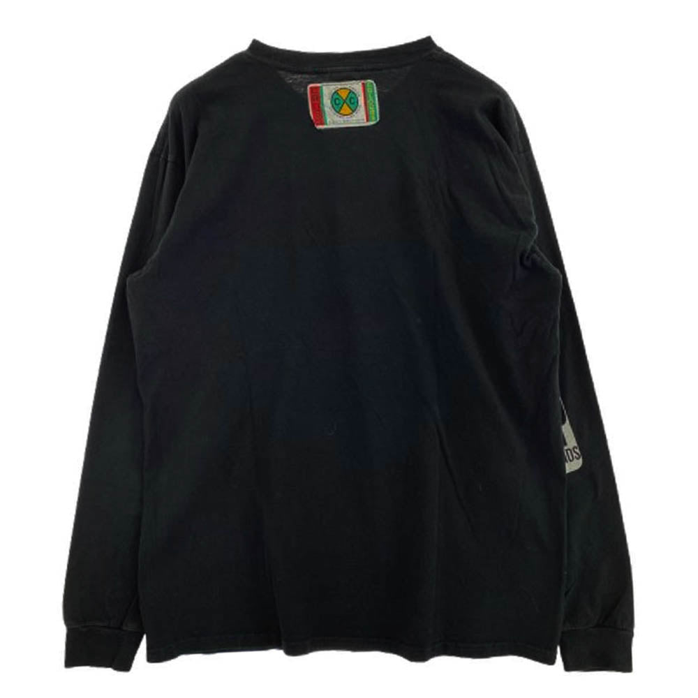 クロスカラーズ ウィル スミス プリント Tシャツ ブラック系 L【中古】