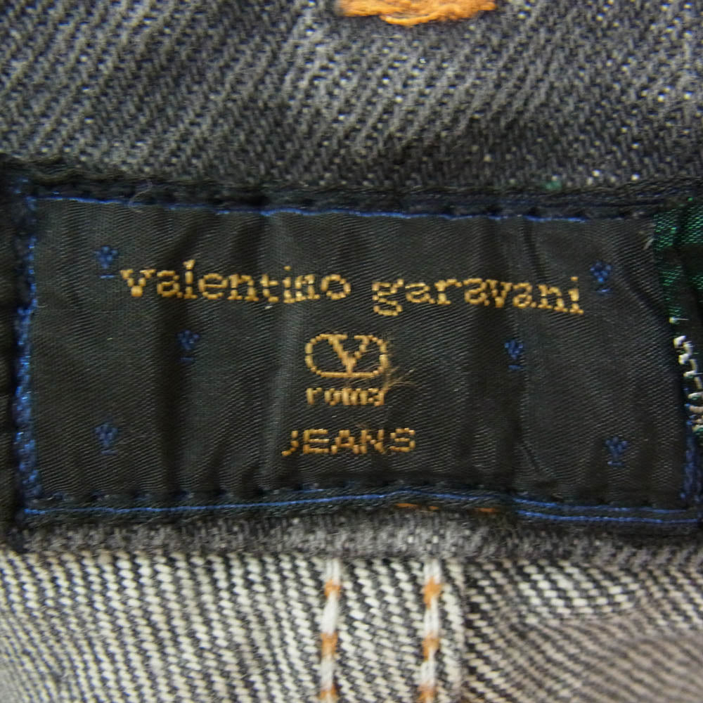 VALENTINO ヴァレンティノ VALENTINO GARAVANI ヴァレンティノ・ガラヴァーニ ストレート デニムパンツ ブラック系 30【中古】