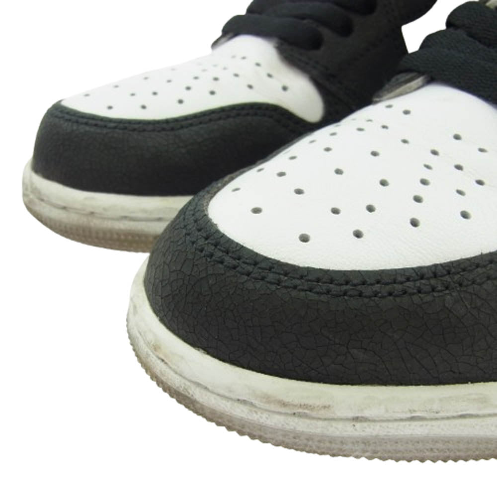 NIKE ナイキ Air Jordan 1 High OG Bleached Coral エアジョーダン 1 ハイ OG ブリーチド コーラル スニーカー ホワイト系 ブラック系 26cm【中古】