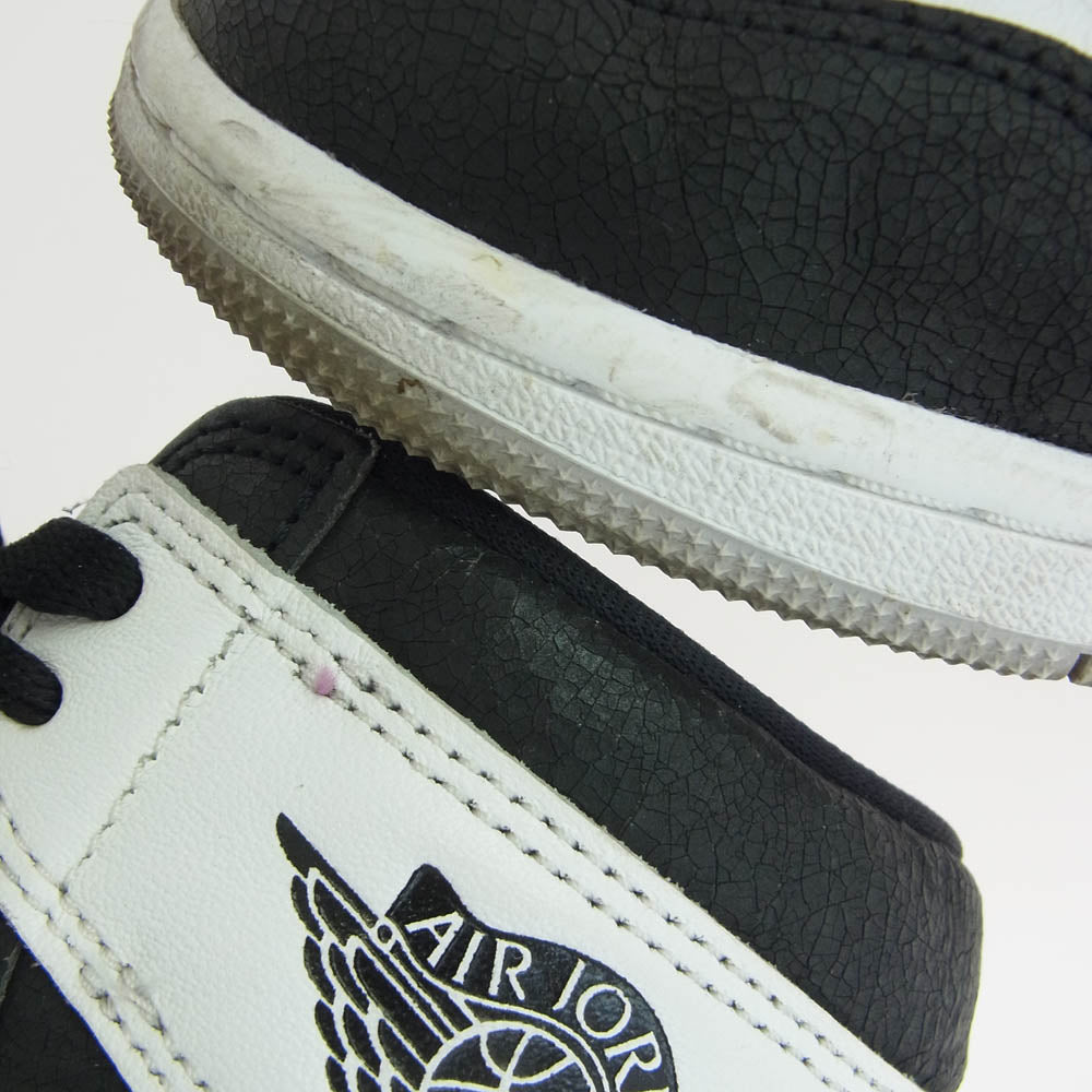 NIKE ナイキ Air Jordan 1 High OG Bleached Coral エアジョーダン 1 ハイ OG ブリーチド コーラル スニーカー ホワイト系 ブラック系 26cm【中古】