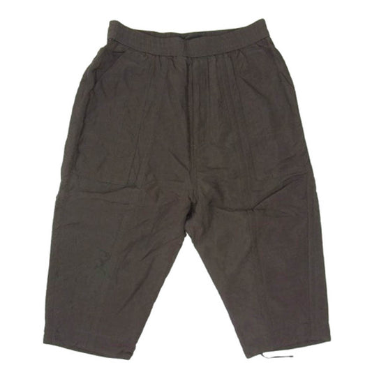 JULIUS ユリウス 10AW キュプラ ツイル アンクル イージー ショート パンツ ショーツ カーキ系 2【中古】
