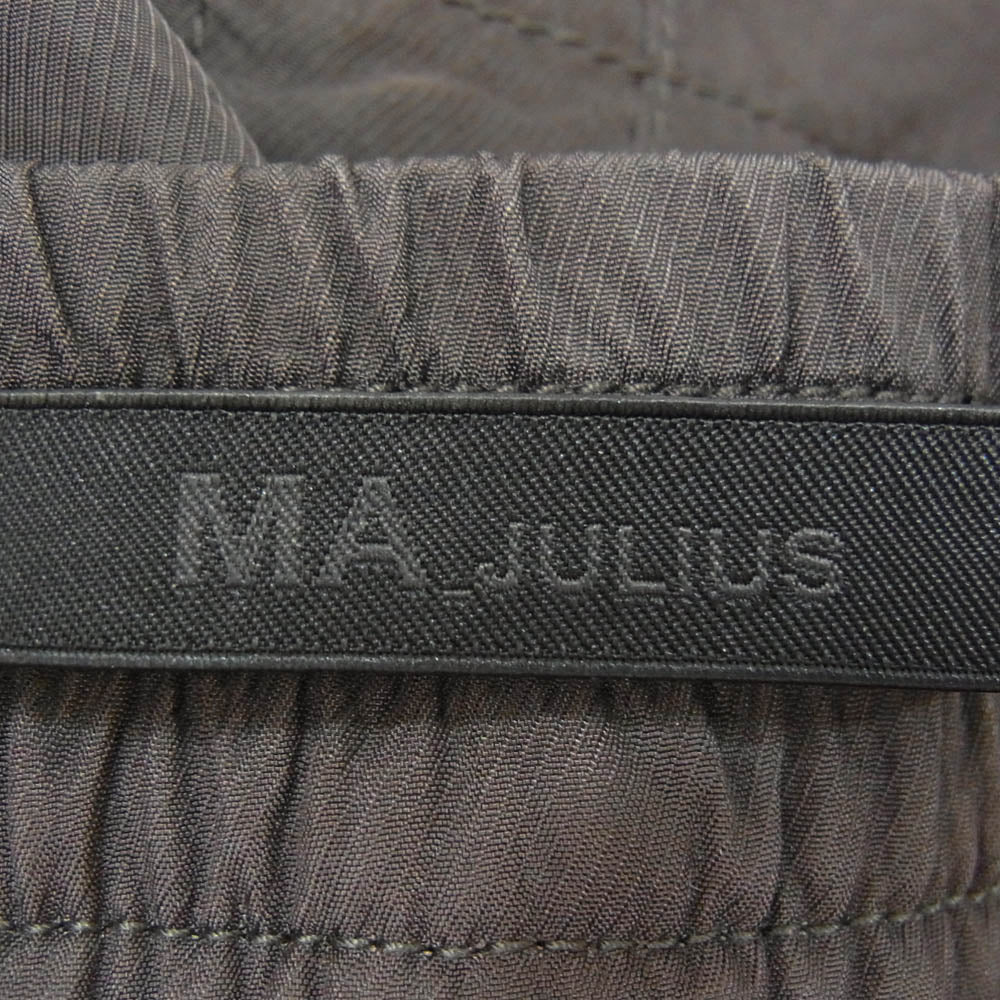 JULIUS ユリウス 10AW キュプラ ツイル アンクル イージー ショート パンツ ショーツ カーキ系 2【中古】