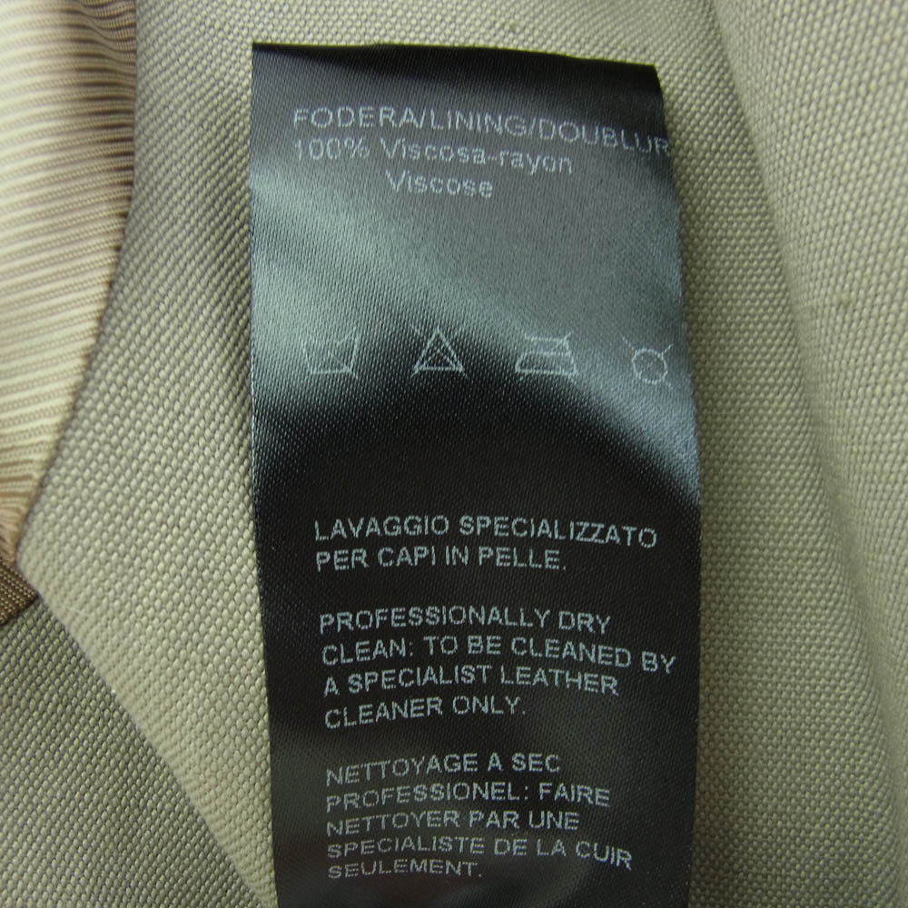 NEIL BARRETT ニールバレット BSP85V スキニー イレギュラー ヘムボンバー ジャケット チャコール系 ライトブラウン系 XXS【中古】