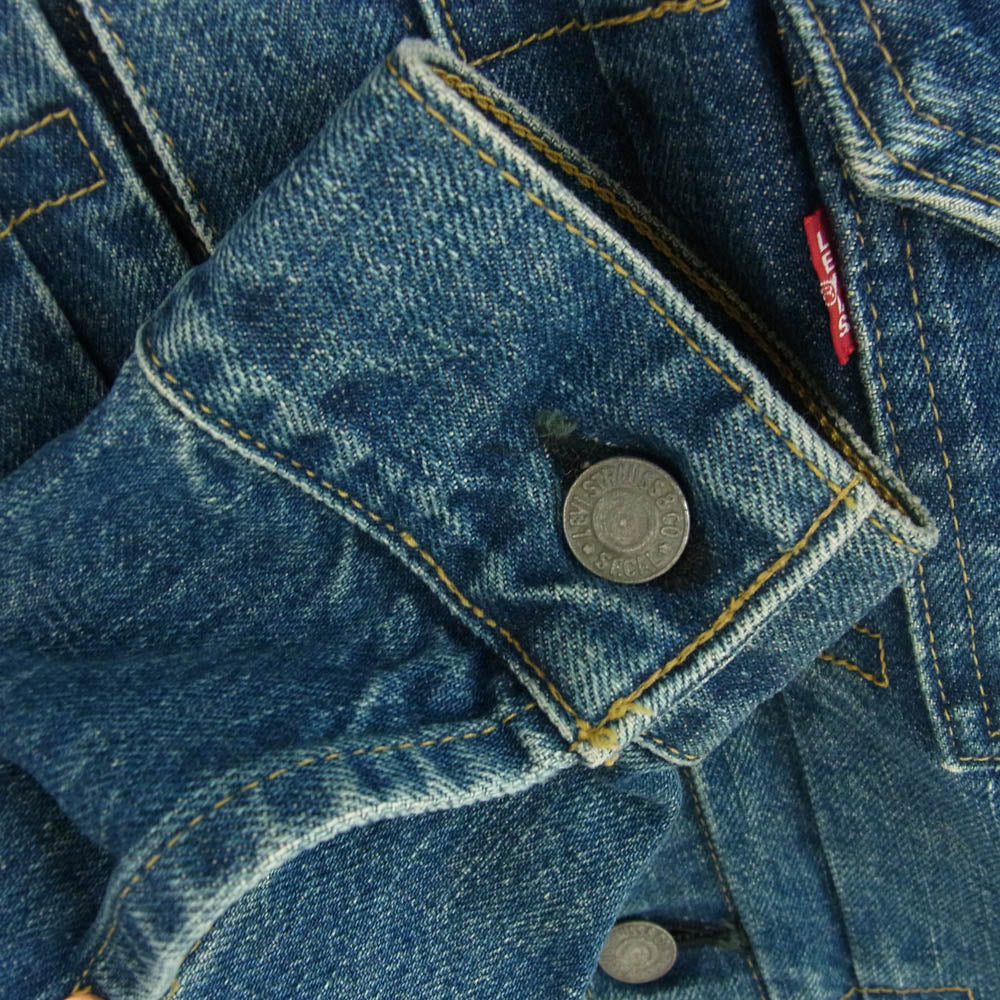 Levi's リーバイス 71507XX ボタン裏刻印J02 2nd セカンド デニム ジャケット インディゴブルー系 36【中古】