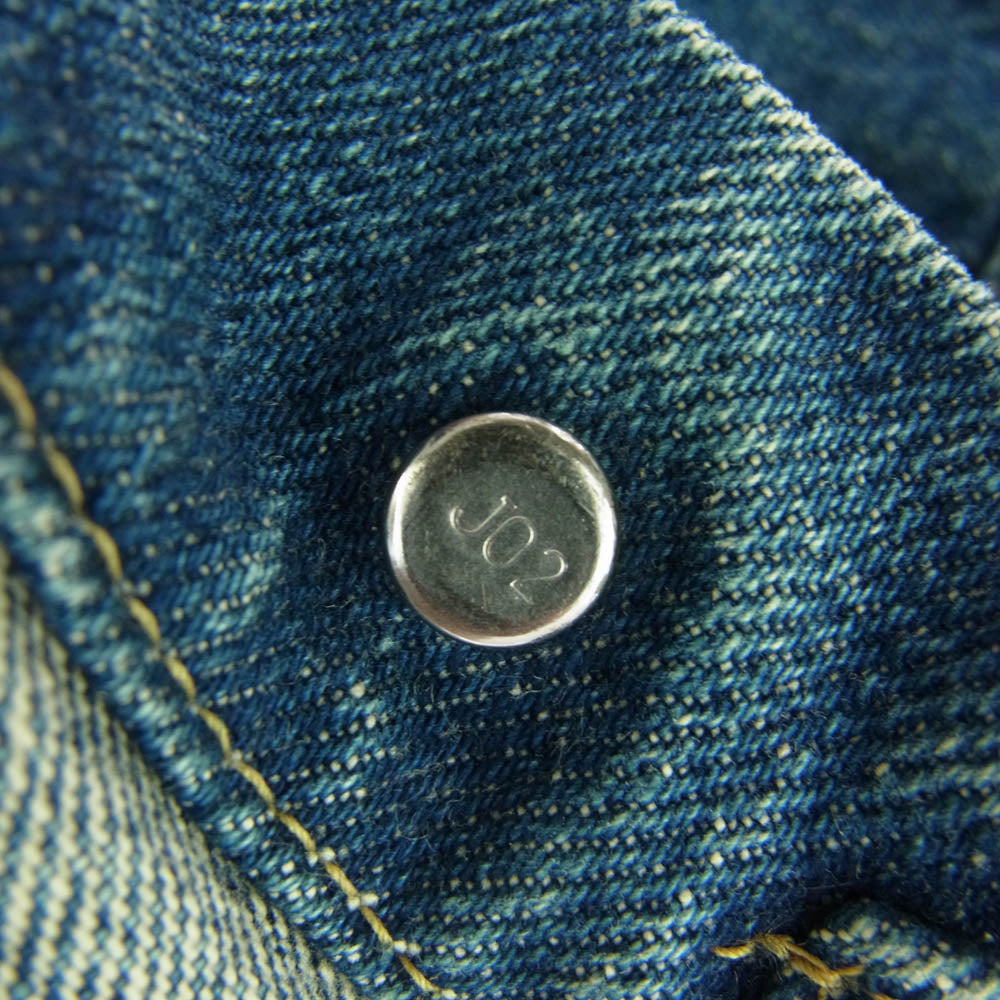 Levi's リーバイス 71507XX ボタン裏刻印J02 2nd セカンド デニム ジャケット インディゴブルー系 36【中古】