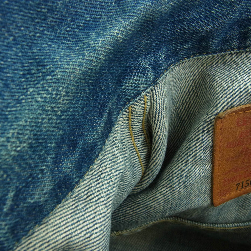 Levi's セカンド、ダークブルーデニムジャケット値下げ不可NR.NC LEVIS / リーバイス 50s〜 507XX 両面タブ 2nd セカンドデニム