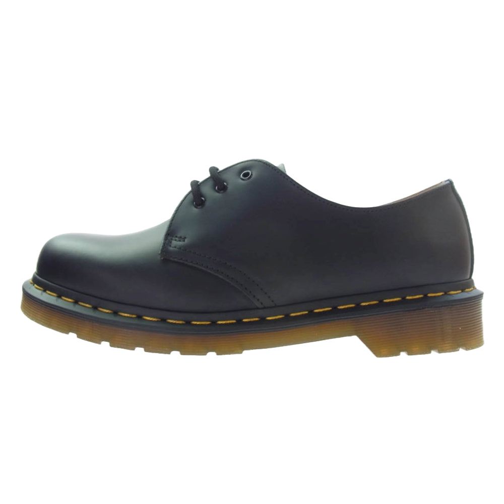 Dr.Martens ドクターマーチン 1461 3 ホール レザー シューズ ブラック系 UK8【新古品】【未使用】【中古】