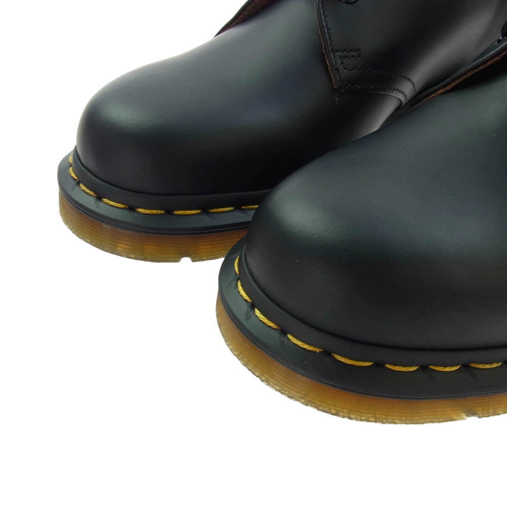 Dr.Martens ドクターマーチン 1461 3 ホール レザー シューズ ブラック系 UK8【新古品】【未使用】【中古】