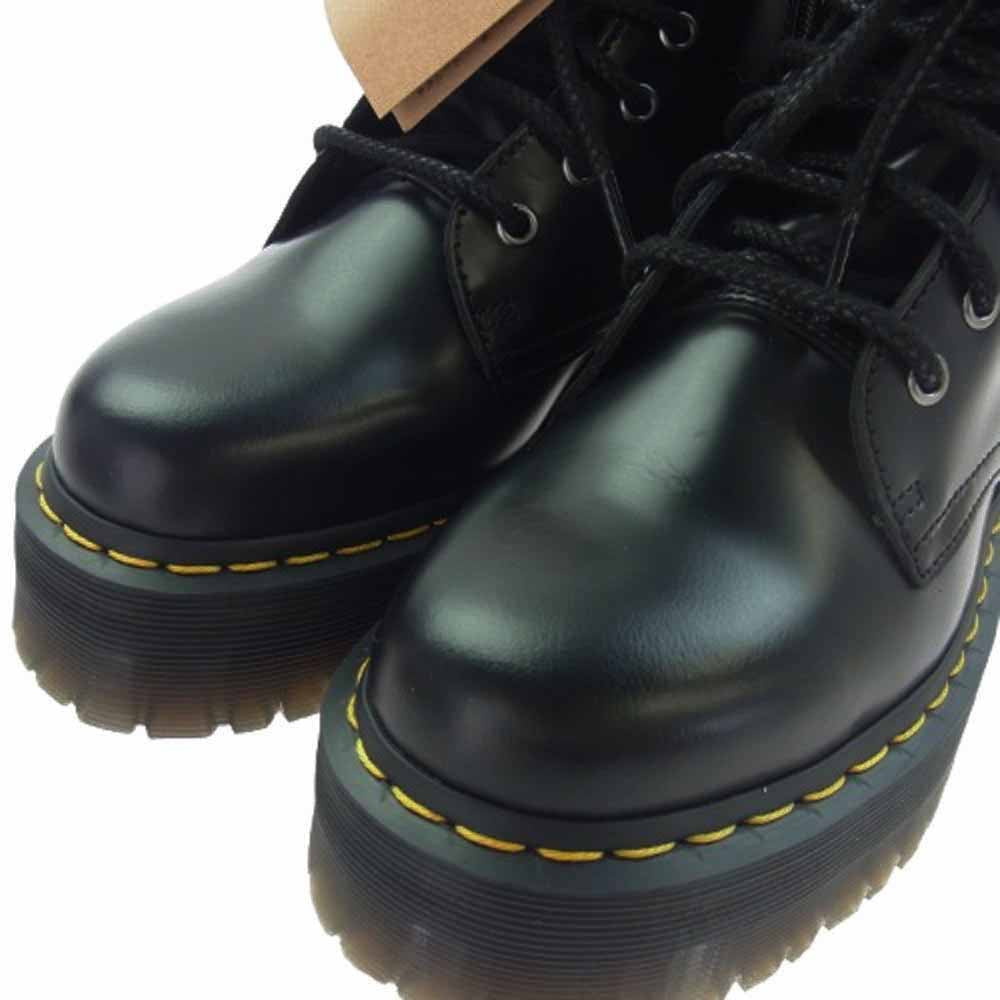 Dr.Martens ドクターマーチン JADON 8ホール レザー ブーツ ブラック系 UK6【極上美品】【中古】