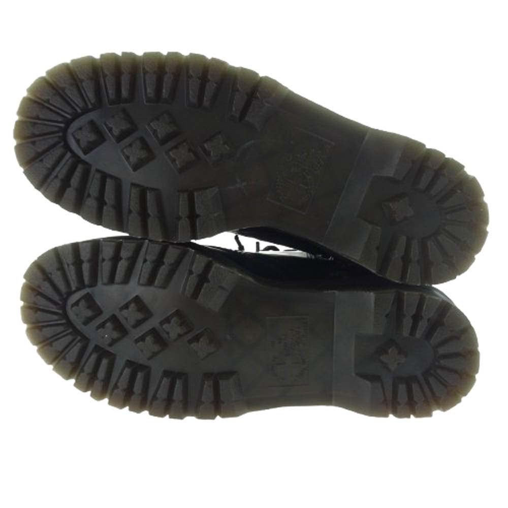 Dr.Martens ドクターマーチン JADON 8ホール レザー ブーツ ブラック系 UK6【極上美品】【中古】
