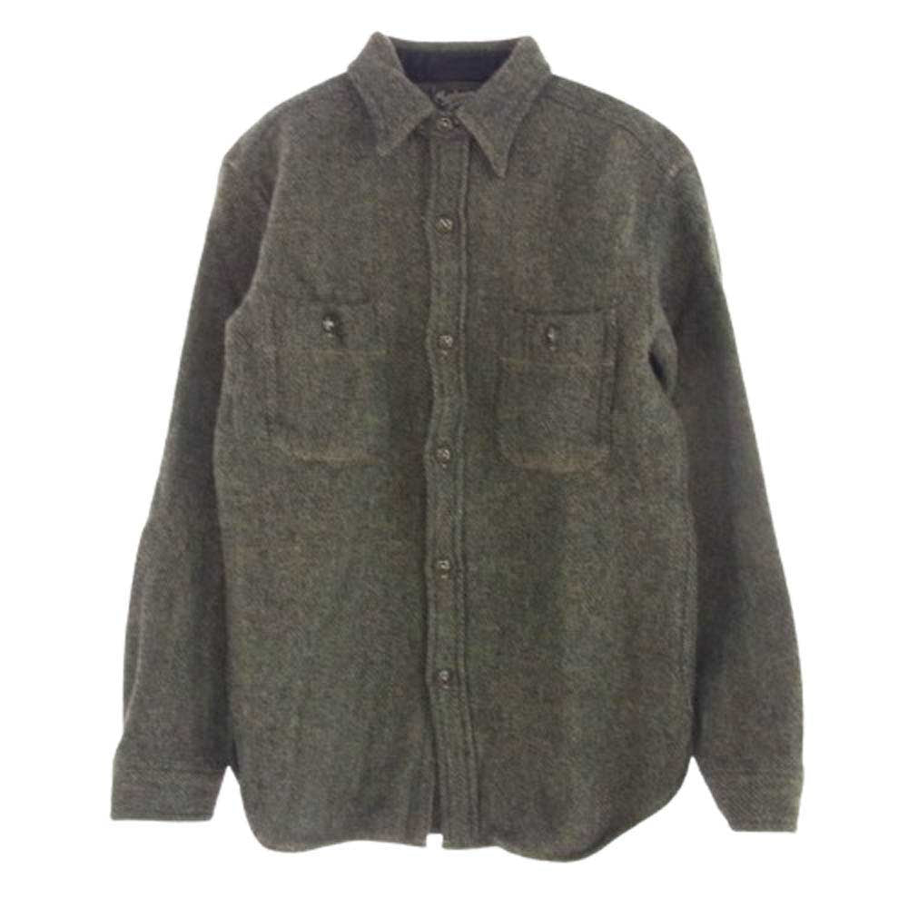 The REAL McCOY'S ザリアルマッコイズ Lot 11 Joe McCOY ウール 長袖 ワーク シャツ マルチカラー系 15【中古】