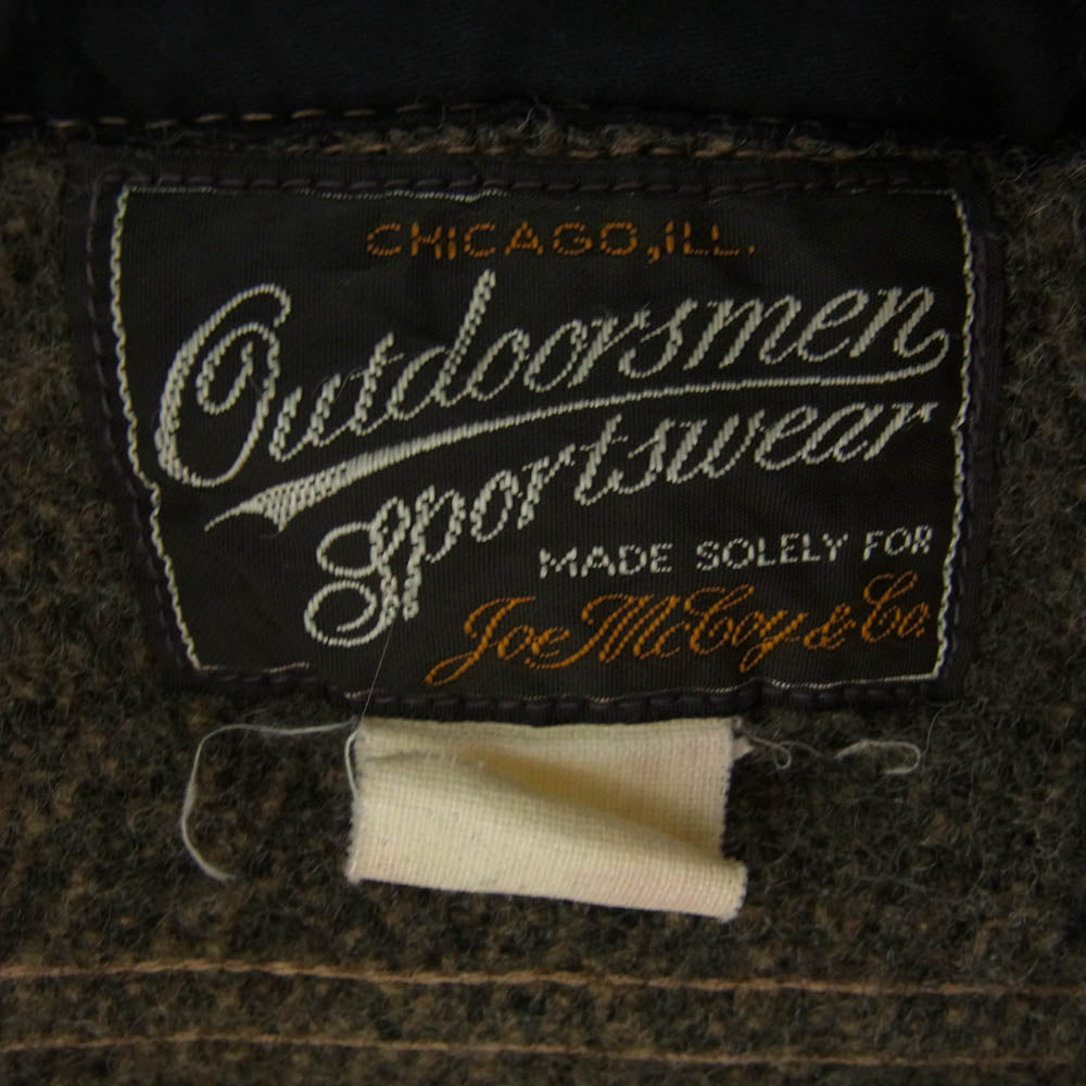 The REAL McCOY'S ザリアルマッコイズ Lot 11 Joe McCOY ウール 長袖 ワーク シャツ マルチカラー系 15【中古】