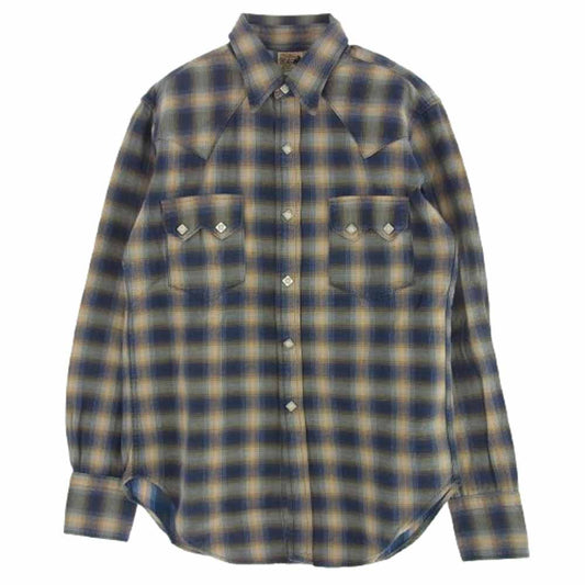 The REAL McCOY'S ザリアルマッコイズ LOT 107 Joe McCOY チェック 長袖 ウェスタン シャツ マルチカラー系【中古】