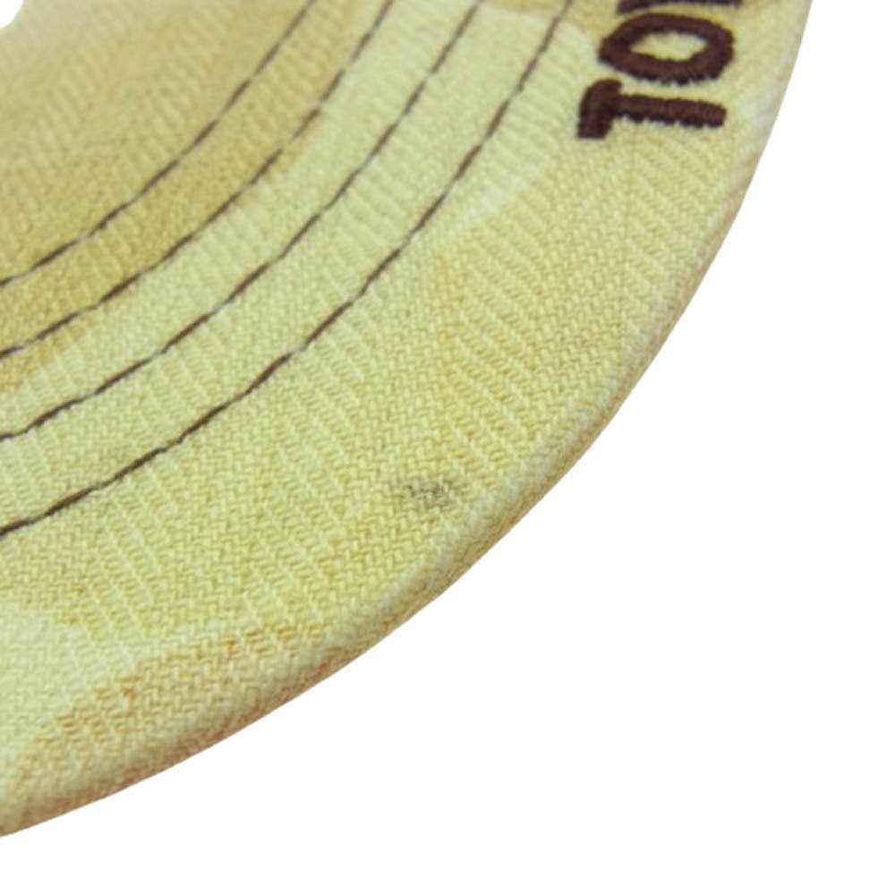 TOY'S McCOY トイズマッコイ 世田谷ベース U.S.MARINES ワッペン 刺繍 迷彩 カモフラ メッシュ キャップ イエロー系【中古】