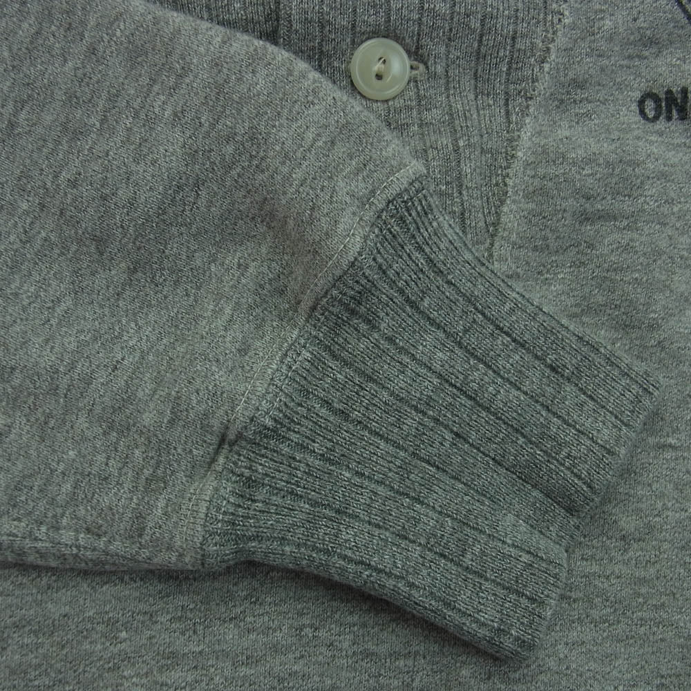 Buzz Rickson's バズリクソンズ U.S AIR FORCE ヘンリーネック スウェット シャツ グレー系 S【中古】