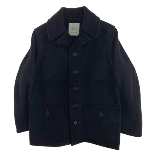 The REAL McCOY'S ザリアルマッコイズ MJ16106 U.S.ARMY WOOL MACKINAW マッキーノ コート ジャケット ブラック系 36【中古】