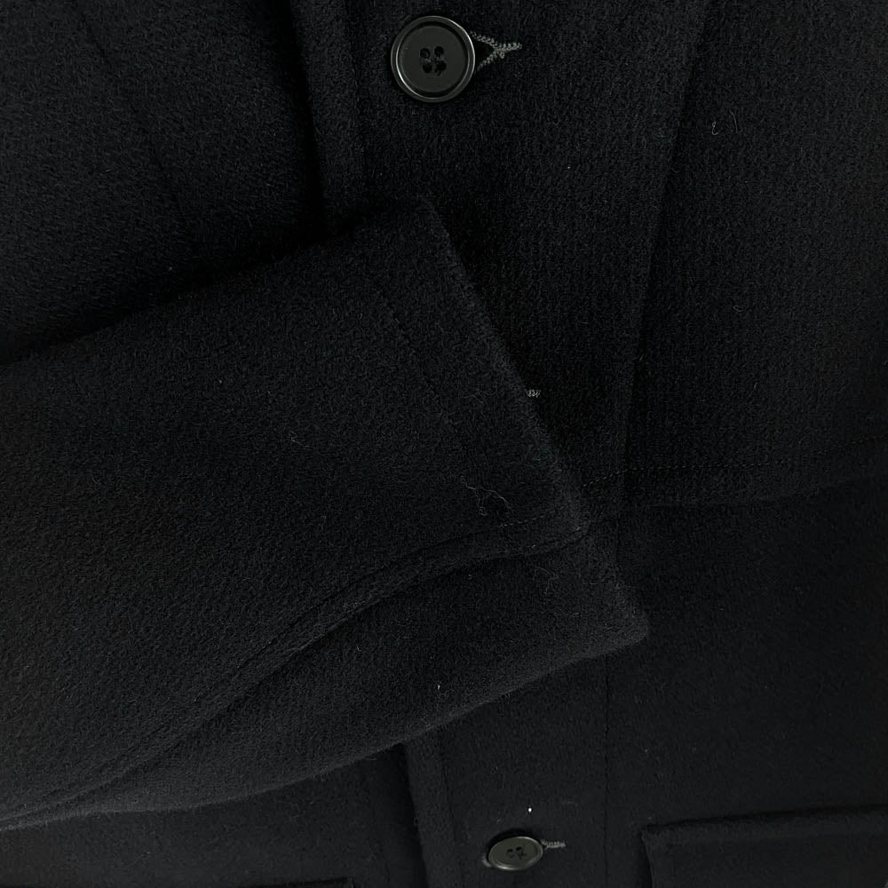 The REAL McCOY'S ザリアルマッコイズ MJ16106 U.S.ARMY WOOL MACKINAW マッキーノ コート ジャケット ブラック系 36【中古】