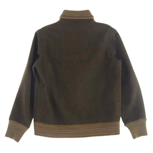 WAREHOUSE ウエアハウス 日本製 A-1 STYLE WOOL JACKET ウール ジャケット ブラウン系 36【中古】