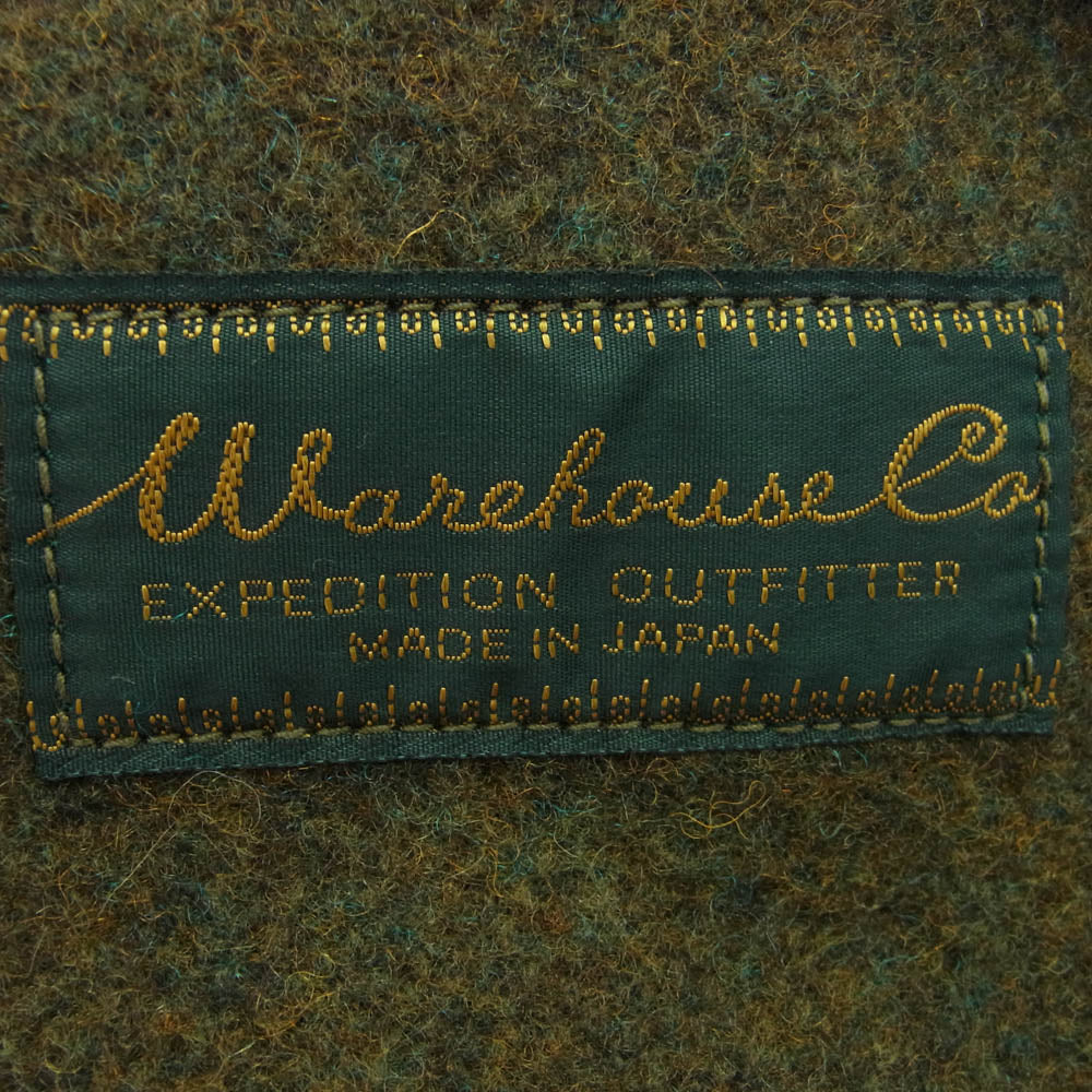 WAREHOUSE ウエアハウス 日本製 A-1 STYLE WOOL JACKET ウール ジャケット ブラウン系 36【中古】
