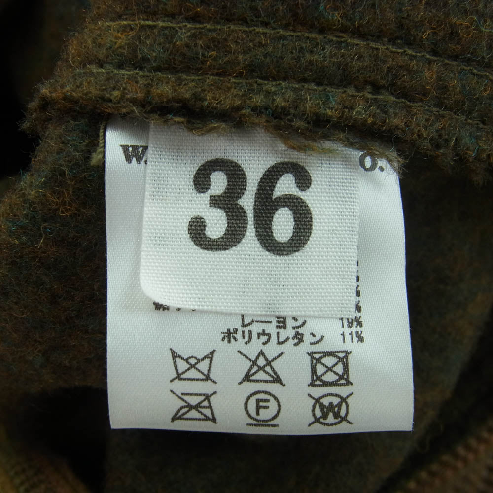WAREHOUSE ウエアハウス 日本製 A-1 STYLE WOOL JACKET ウール ジャケット ブラウン系 36【中古】