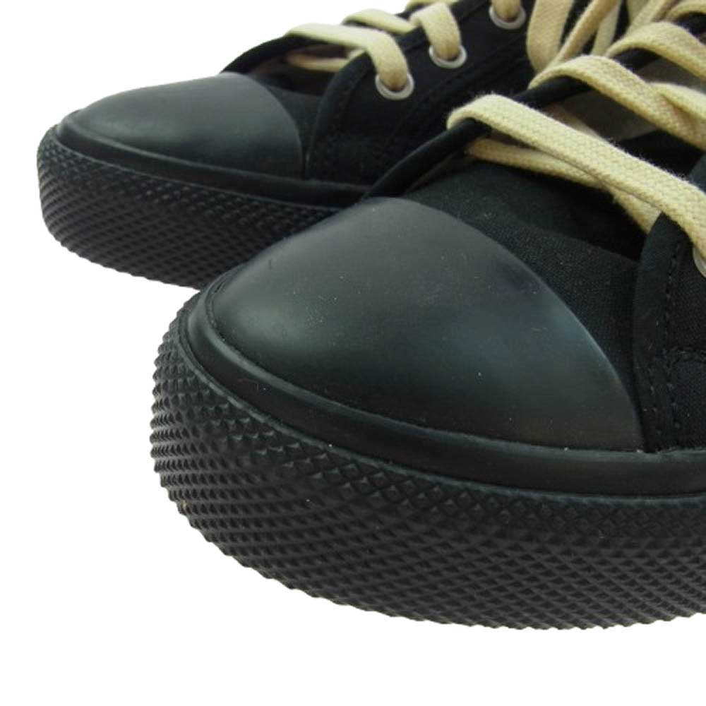 RRL ダブルアールエル MARRFTW0CT20004 キャンバス ローカット スニーカー ブラック系 11D【新古品】【未使用】【中古】