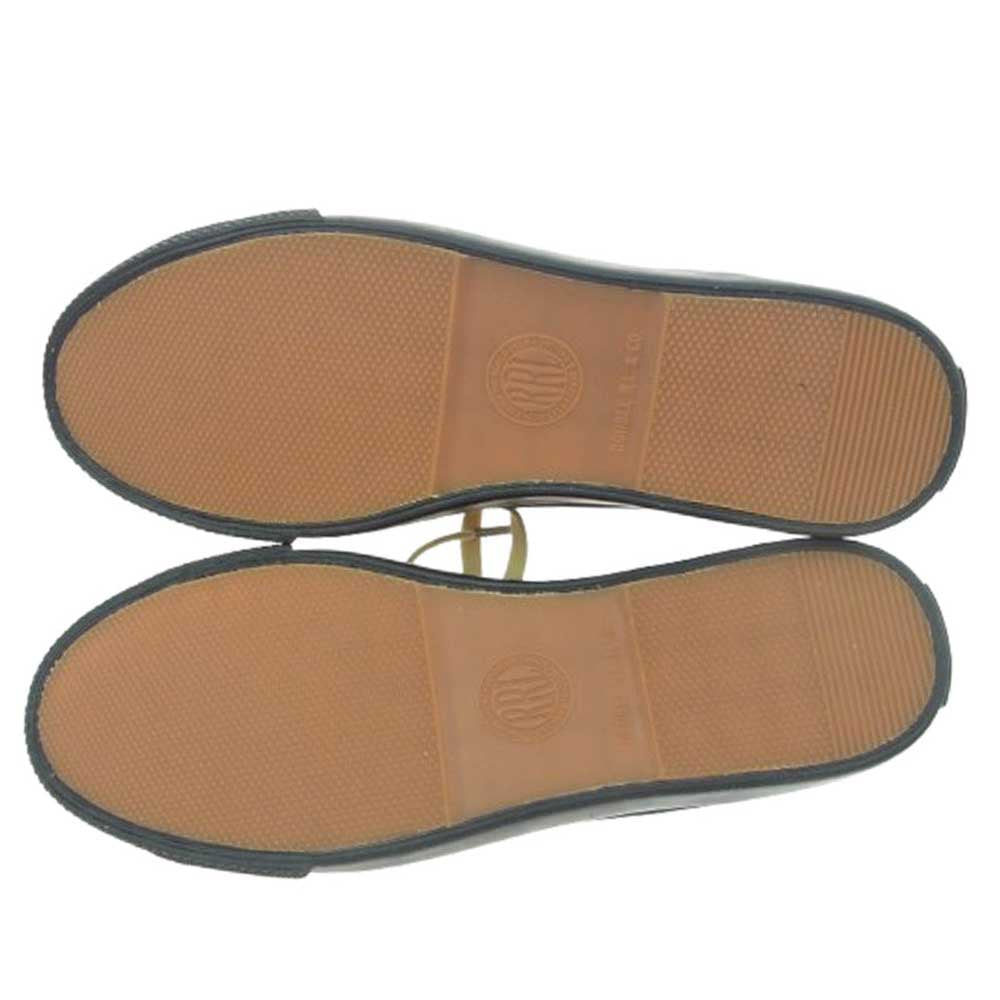 RRL ダブルアールエル MARRFTW0CT20004 キャンバス ローカット スニーカー ブラック系 11D【新古品】【未使用】【中古】