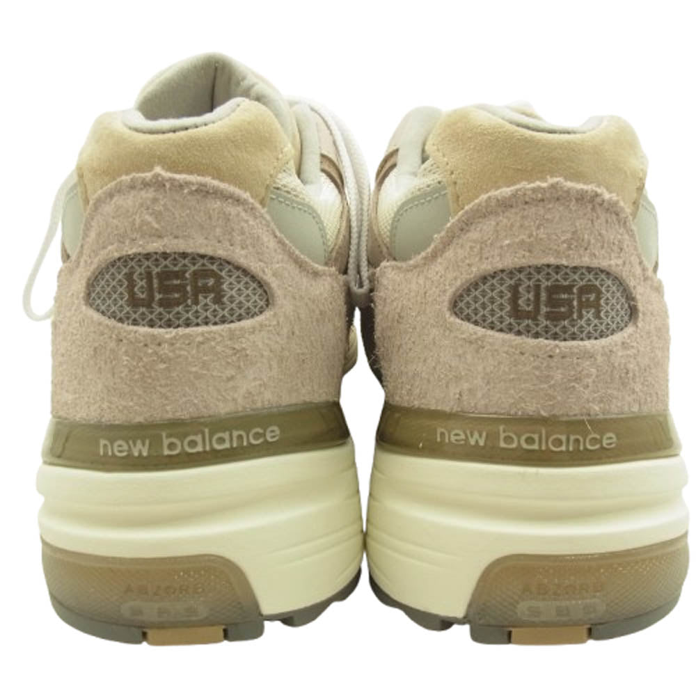 NEW BALANCE ニューバランス U992MM Moonrock Mushroom 992 ムーンロック マッシュルーム ローカット スニーカー グレー系 30cm【極上美品】【中古】
