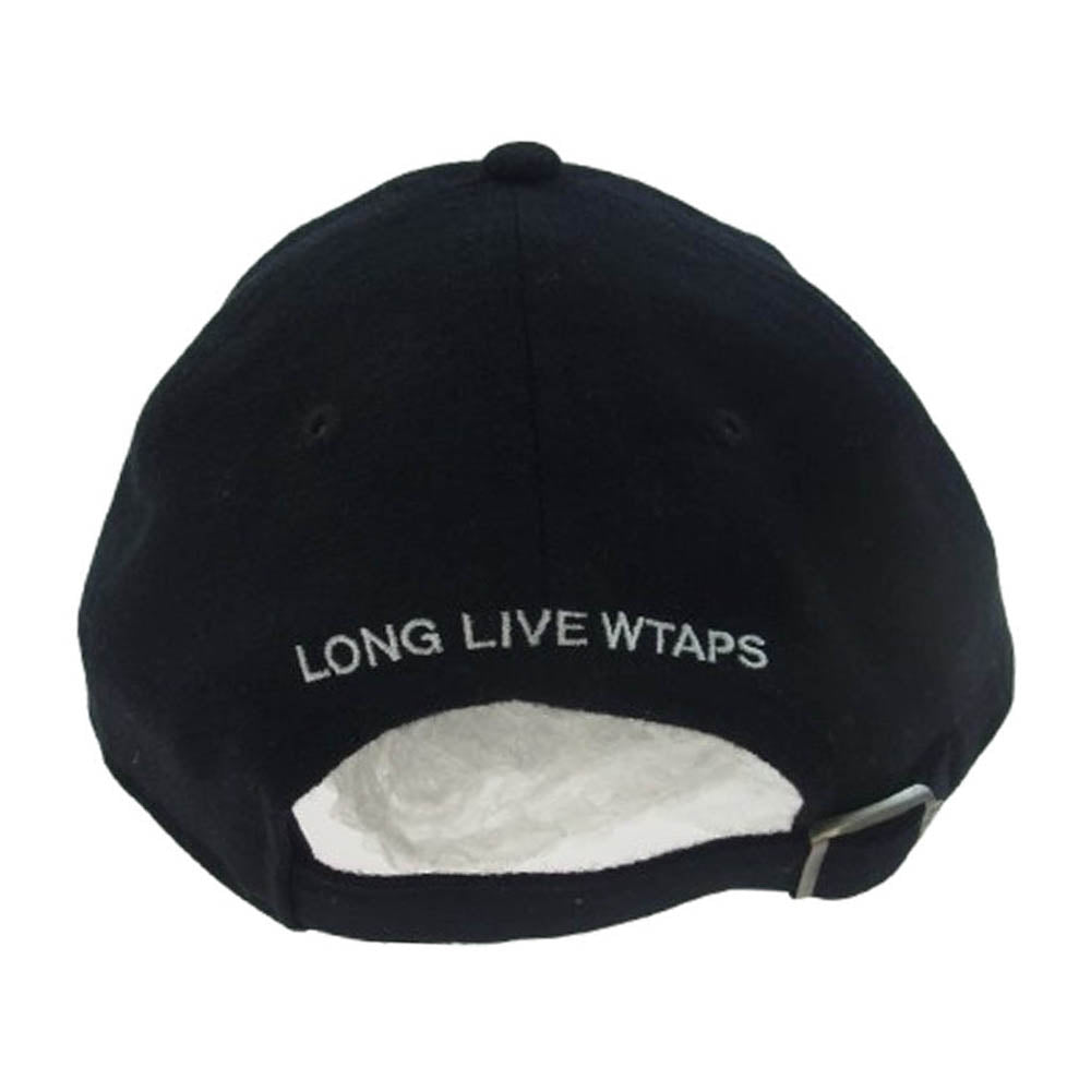 WTAPS ダブルタップス 242NENED-HT01 NEW ERA 9TWENTY CAP ウール フランネル キャップ ブラック系 X 00【美品】【中古】