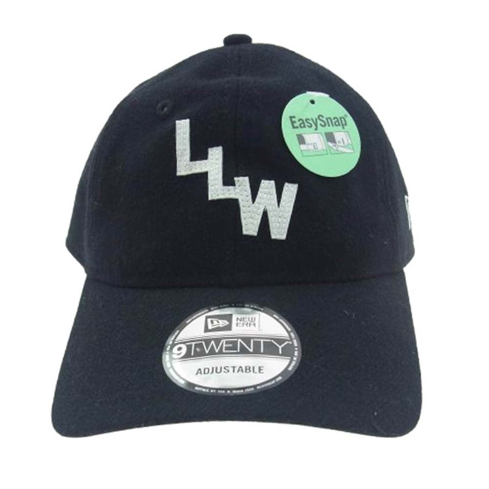 WTAPS ダブルタップス 242NENED-HT01 NEW ERA 9TWENTY CAP ウール フランネル キャップ ブラック系 X 00【美品】【中古】