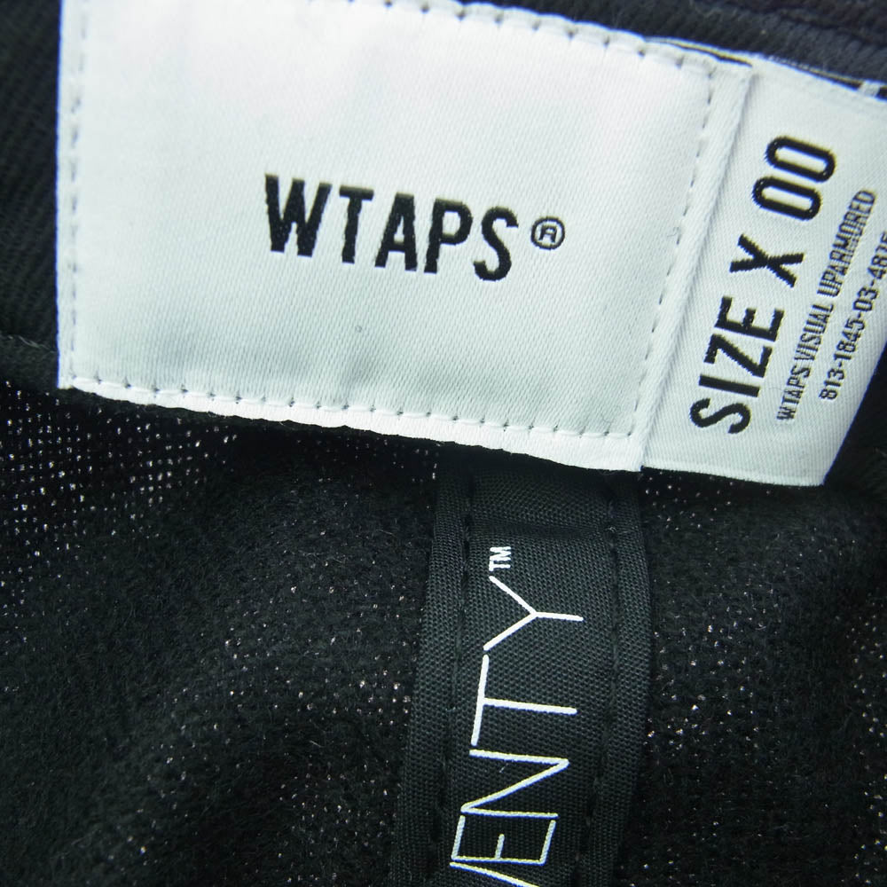 WTAPS ダブルタップス 242NENED-HT01 NEW ERA 9TWENTY CAP ウール フランネル キャップ ブラック系 X 00【美品】【中古】