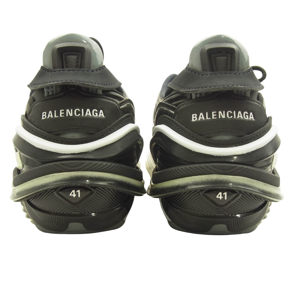 BALENCIAGA バレンシアガ 617535 W2CB1 Tyrex タイレックス バイカラー ローカット スニーカー ブラック系 ホワイト系 41【美品】【中古】