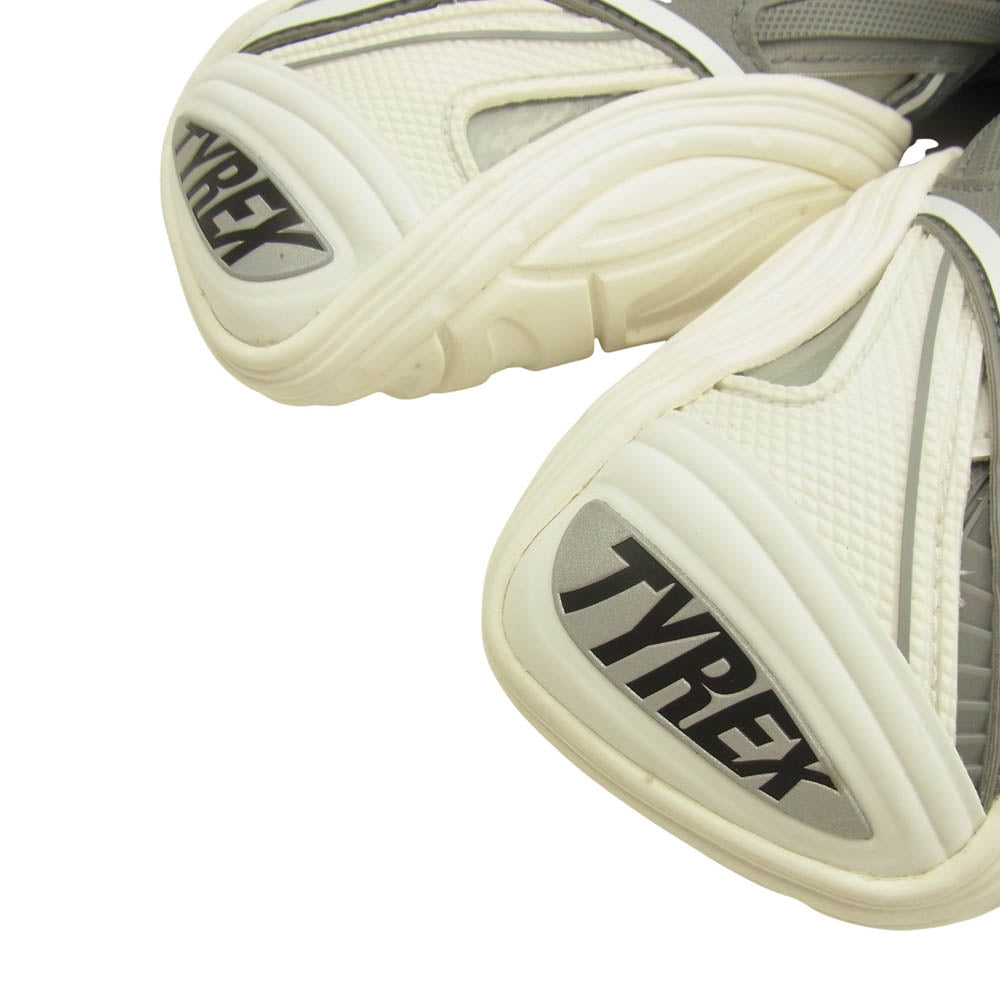 BALENCIAGA バレンシアガ 617535 W2CB1 Tyrex タイレックス バイカラー ローカット スニーカー ブラック系 ホワイト系 41【美品】【中古】