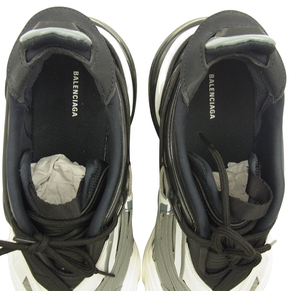 BALENCIAGA バレンシアガ 617535 W2CB1 Tyrex タイレックス バイカラー ローカット スニーカー ブラック系 ホワイト系 41【美品】【中古】